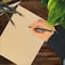 JAM Paper Brown 8.5" x 11" Parchment Paper, 500 Sheets
